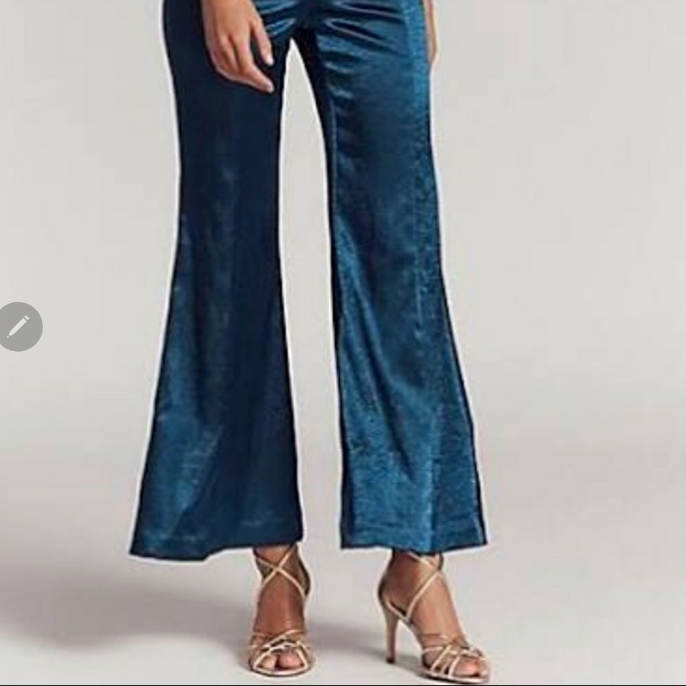 🎉HP 9/27🎊 Free People Emerald Bell Bottom Jumpsuit - 4 -**1 Left!!*** - Picture 4 of 16